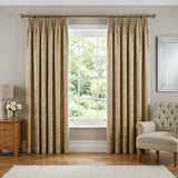 Jasmine Lined Pencil Pleat Tape Top Curtains 1