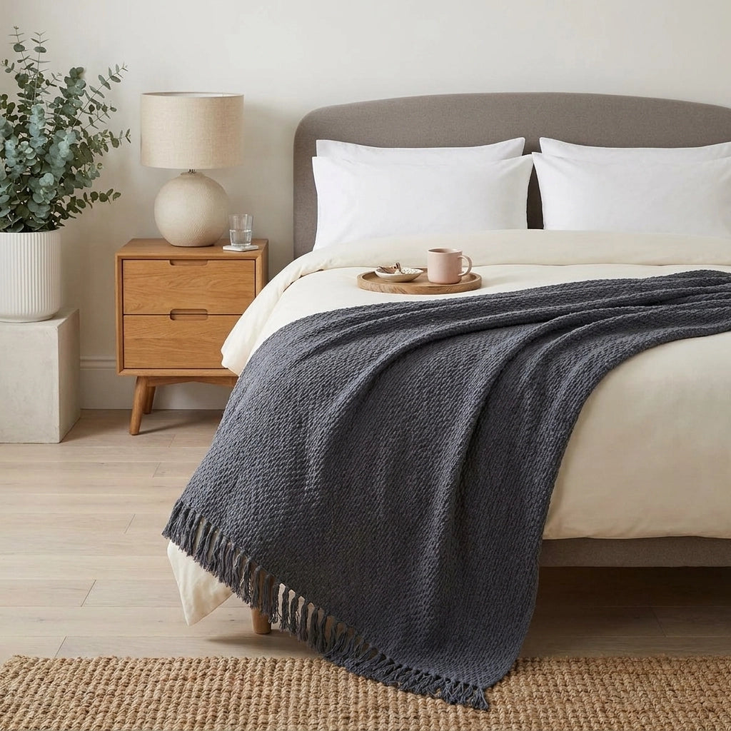 Hayden Eco-Friendly Recycled Soft Throw Blanket 5