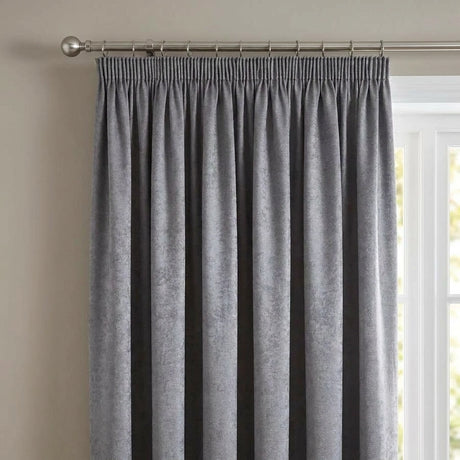 Galaxy Dim Out Woven Thermal Pencil Pleat Curtains 8