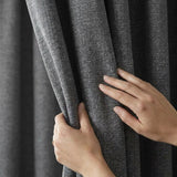 Pembrey Thermal Brushed Cotton Pencil Pleat Curtains 3
