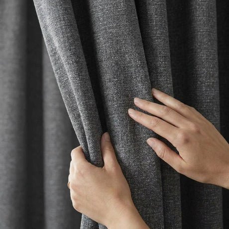 Pembrey Thermal Brushed Cotton Pencil Pleat Curtains 3