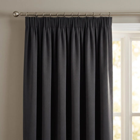 Essential 95% Blackout Tape Top Pencil Pleat Curtains 6