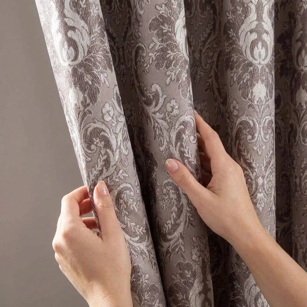 Tegola Tape Top Pencil Pleat Curtains 3