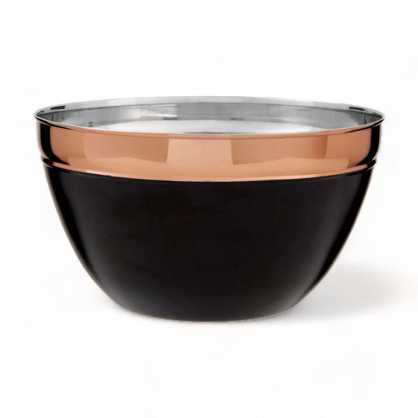 Charcoal + Copper Large Mixing Bowl - Ideal