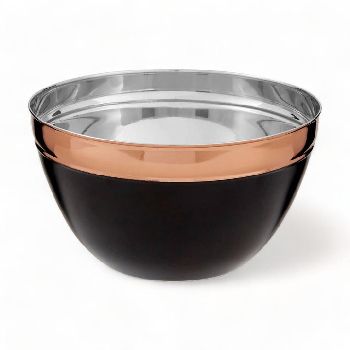 Charcoal + Copper Large Mixing Bowl - Ideal