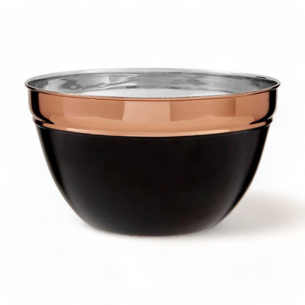 Charcoal + Copper Mixing Bowl Utensils & Food Prep Aubina   