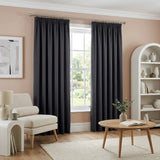 Essential 95% Blackout Tape Top Pencil Pleat Curtains 5