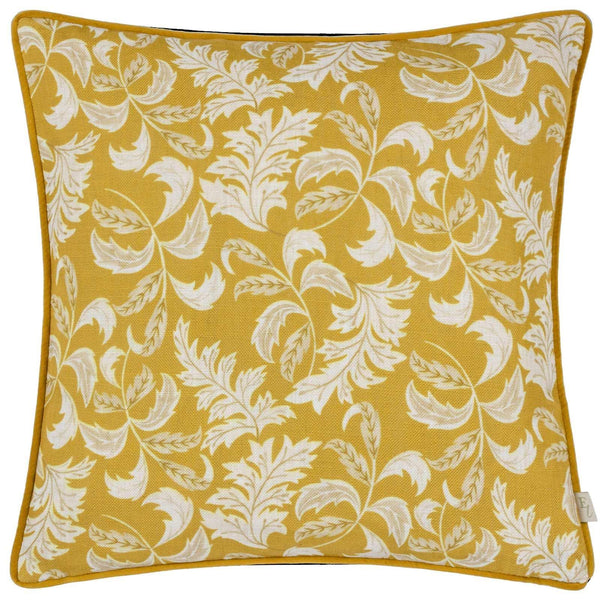 Chatsworth Topiary Saffron Cushion Cover 17" x 17" - Ideal