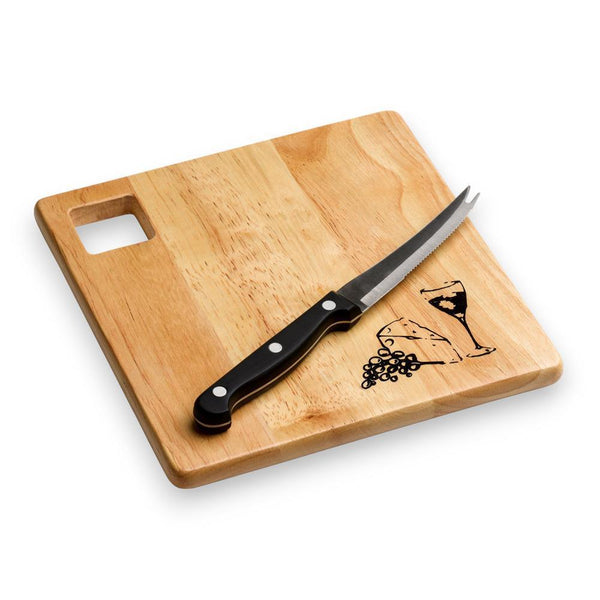 Cheese Board + Knife Set Serveware Aubina   