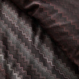 Chevron Stripe Chocolate 100% Cotton Duvet Cover Set - product image 3