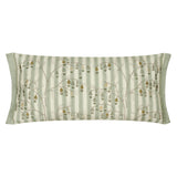 Chinese Lanterns Sage Cushion Cover 30cm x 65cm - additional product view 2