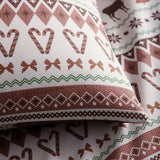 Christmas Fairisle Natural Polycotton Duvet Cover Set - product image 3