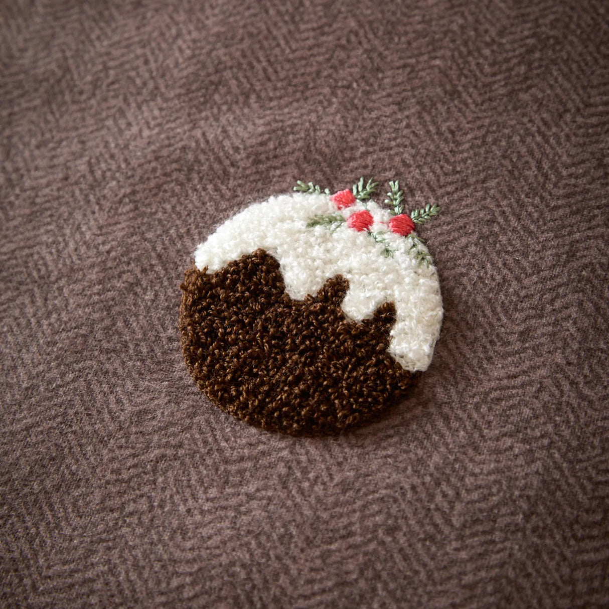 Christmas Puddings Tufted Duvet Cover Set image 4
