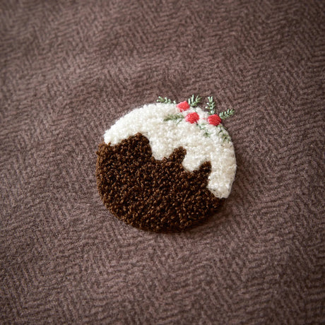 Christmas Puddings Tufted Duvet Cover Set image 4