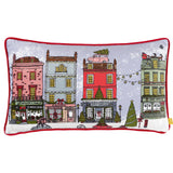 Christmas Spirit Velvet Piped Cushion Cover Multi 30 x 50cm - image 2