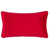 Christmas Spirit Velvet Piped Cushion Cover Multi 30 x 50cm - image 3