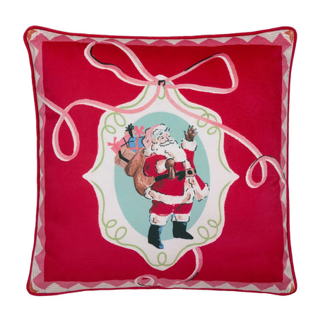 Christmas Vintage Frames Red Cushion 43 x 43cm - product image 3