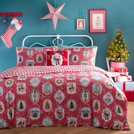 Christmas Vintage Frames Red Cushion 43 x 43cm - product image 5