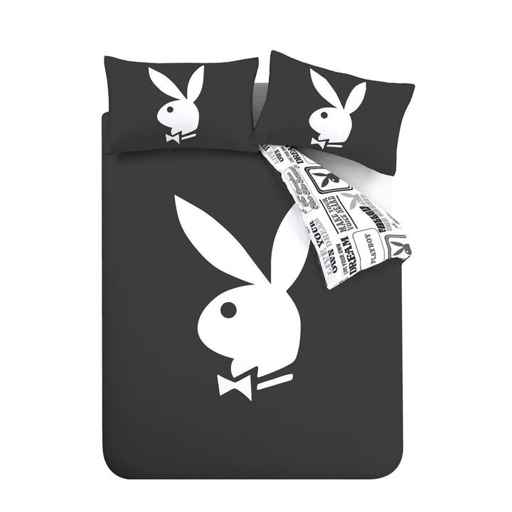 Classic Bunny Black & White Duvet Cover Set - Ideal