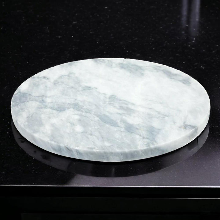 Classic Round Marble Chopping Board - Ideal