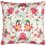 Claudia Outdoor Candy Red Cushion Cover or Filled Cushion 45cm x 45cm - additional product view 2