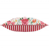 Claudia Outdoor Candy Red Cushion Cover or Filled Cushion 45cm x 45cm - additional product view 4