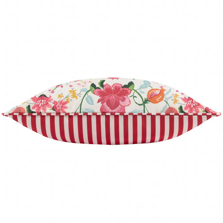 Claudia Outdoor Candy Red Cushion Cover or Filled Cushion 45cm x 45cm - additional product view 4