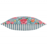 Claudia Outdoor Duck Egg Blue Cushion Cover or Filled Cushion 45cm x 45cm - additional product view 4