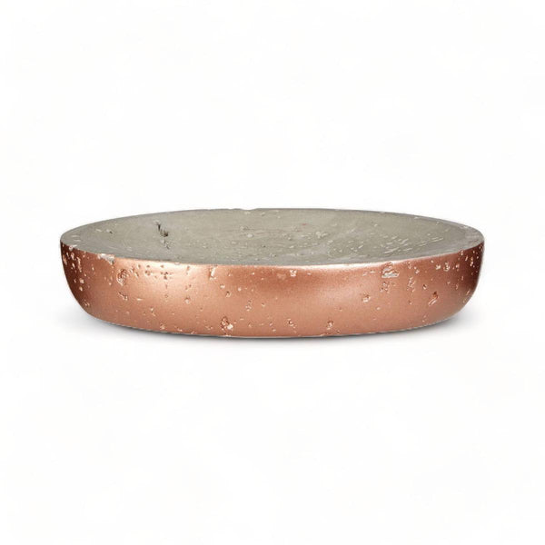 Concrete + Copper Soap Dish - Ideal