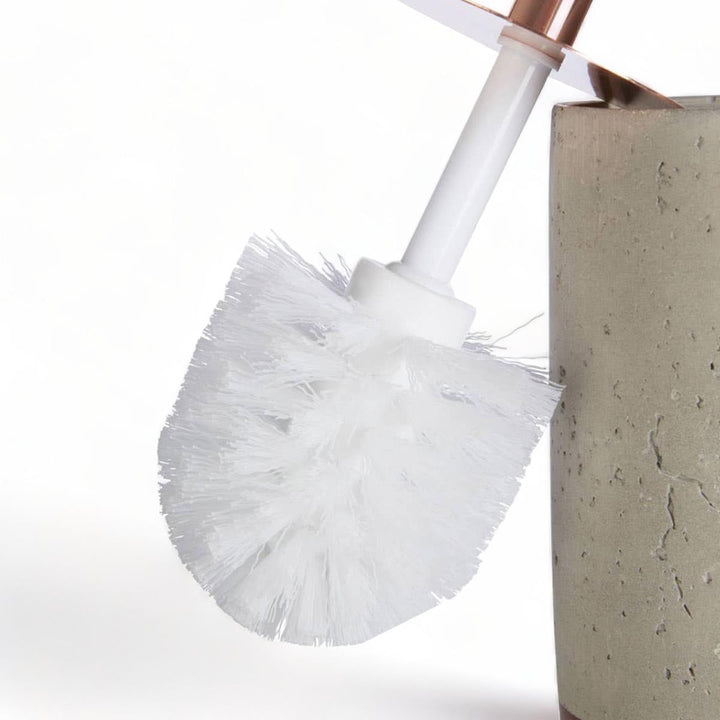 Concrete + Copper Toilet Brush - Ideal