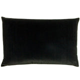 Contra Velvet Black Cushion Cover 40cm x 60cm - additional product view 1