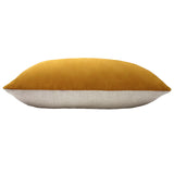 Contra Velvet Mustard Cushion Cover 40cm x 60cm - additional product view 3