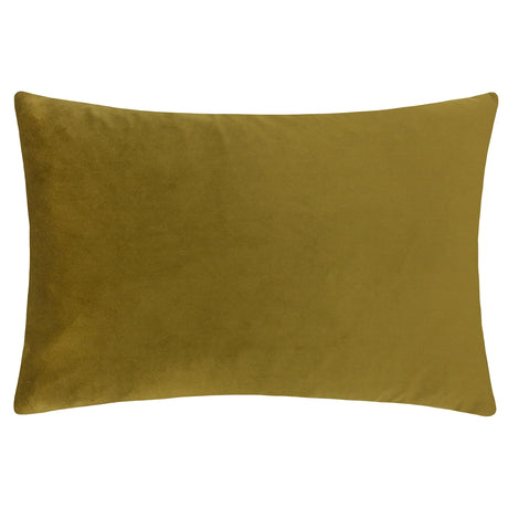 Contra Velvet Olive Cushion Cover 40cm x 60cm - additional product view 1