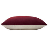 Contra Velvet Oxblood Cushion Cover 40cm x 60cm - additional product view 3