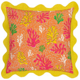 Coral 100% Cotton Citronelle Cushion Cover 50cm x 50cm - additional product view 2