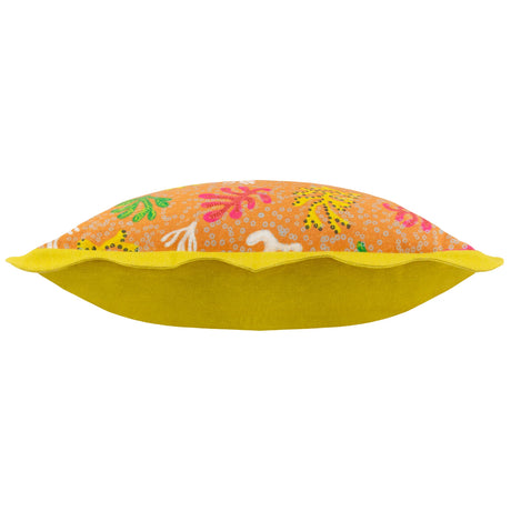 Coral 100% Cotton Citronelle Cushion Cover 50cm x 50cm - additional product view 4