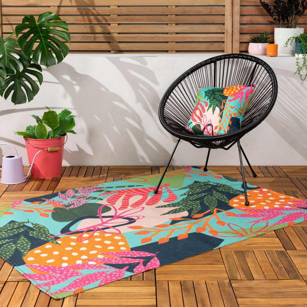 Coralina Tropical Indoor Outdoor Rug - Ideal