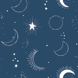 Sassy B Cosmic Babe Wallpaper Navy Blue