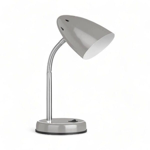 Cosmo Silver Desk Lamp 37cm - Ideal
