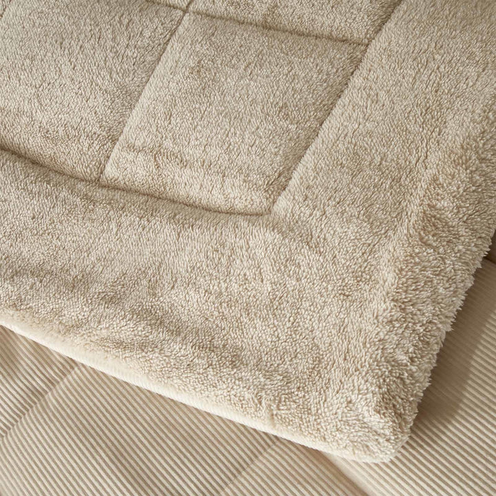 Cosy Cord 6.5 Tog Coverless Duvet Natural - Ideal