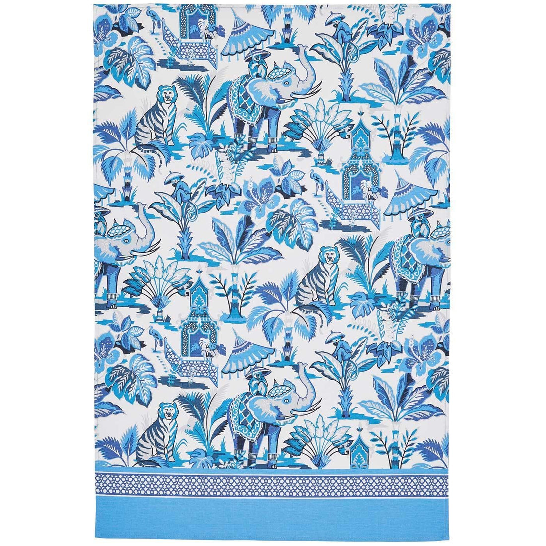 Ulster Weavers India Blue 100% Cotton Tea Towel