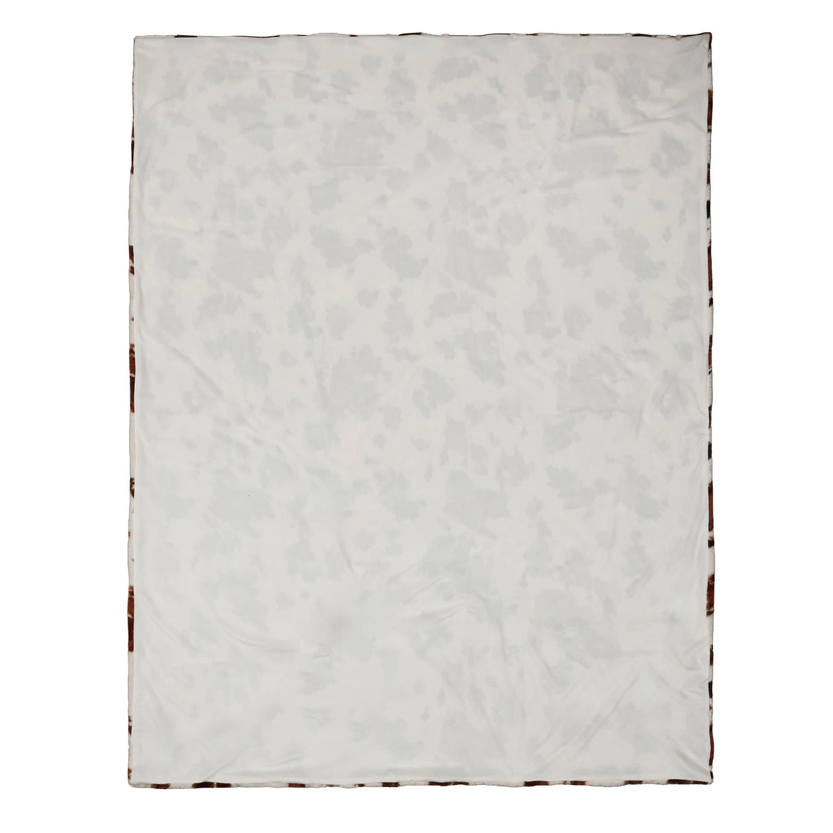 Cow Print Faux Fur Natural Bedspread 150 x 200cm - product image 4