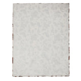 Cow Print Faux Fur Natural Bedspread 150 x 200cm - product image 4