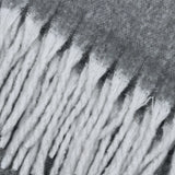 Cozy Woven Tasselled Throw Charcoal 140 x 180cm - image 4
