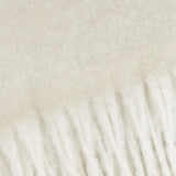 Cozy Woven Tasselled Throw Ecru 140 x 180cm - image 4
