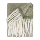 Cozy Woven Tasselled Throw Green 140 x 180cm - image 3