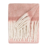 Cozy Woven Tasselled Throw Pink 140 x 180cm - image 3