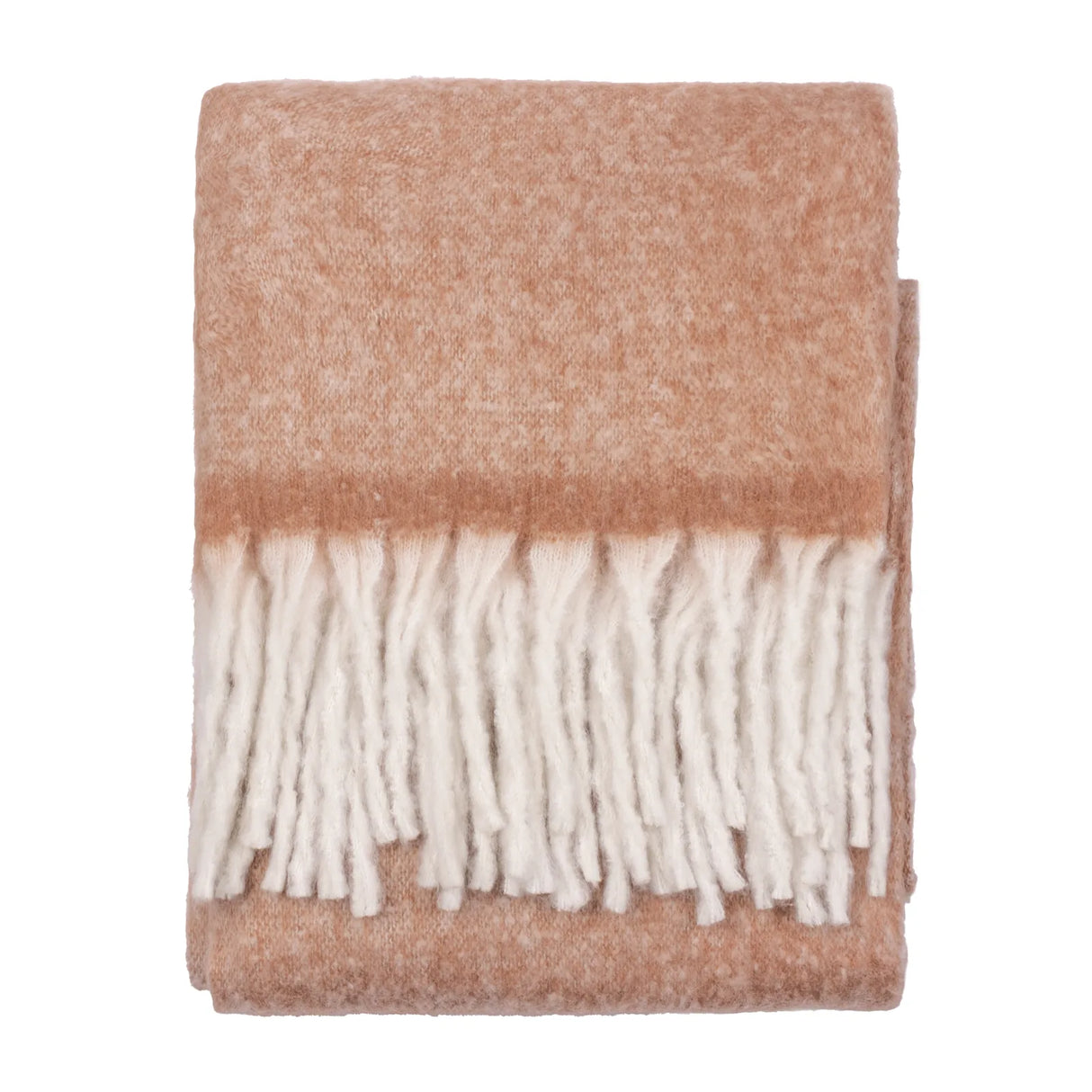 Cozy Woven Tasselled Throw Rust 140 x 180cm - image 2