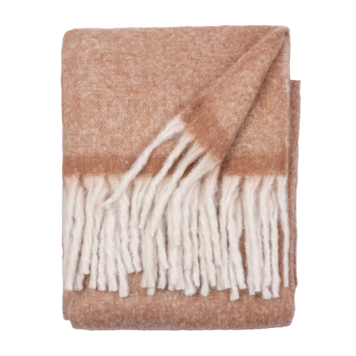 Cozy Woven Tasselled Throw Rust 140 x 180cm - image 3