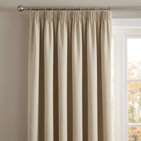 Essential 95% Blackout Tape Top Pencil Pleat Curtains 8